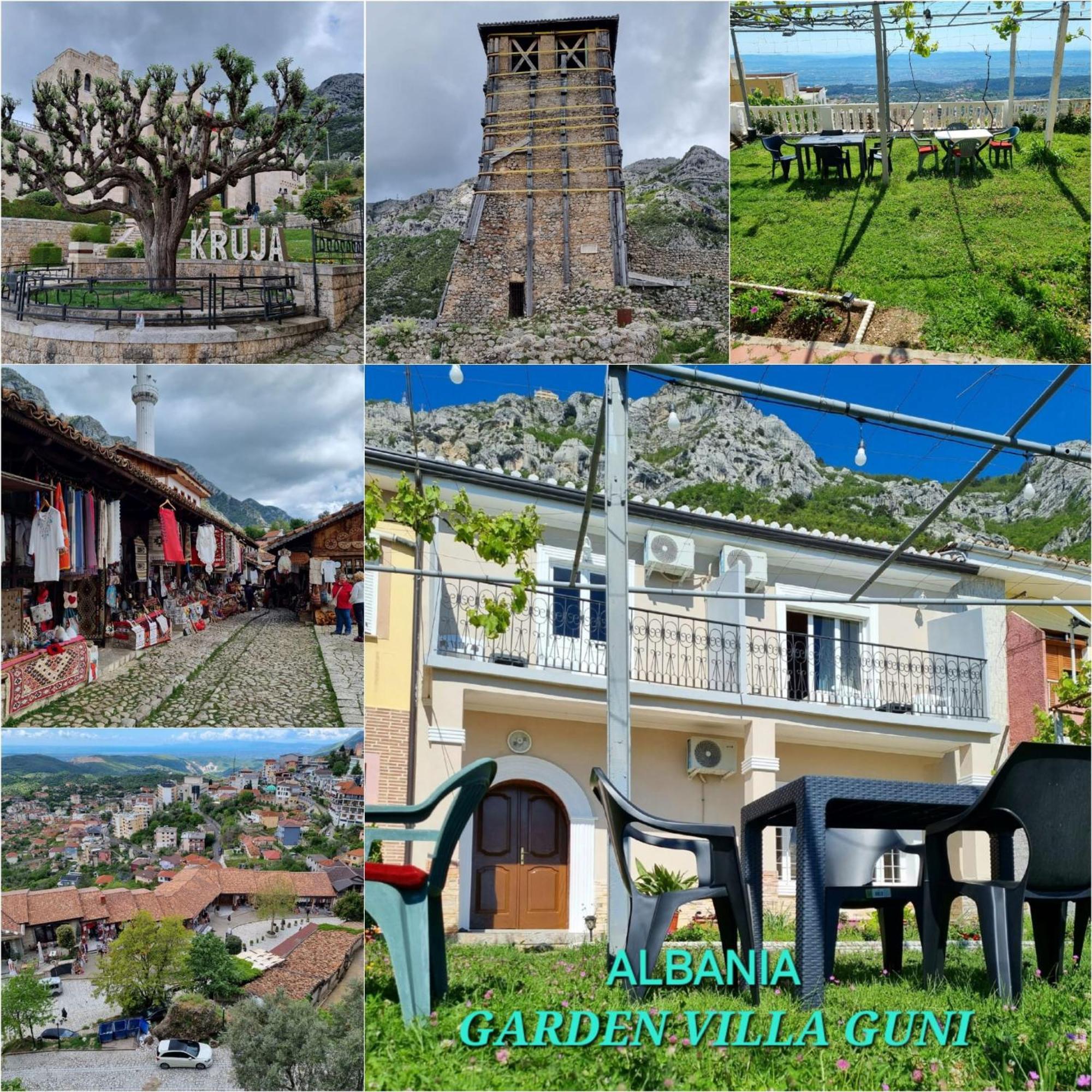 Garden Villa Guni Krujë Exteriör bild